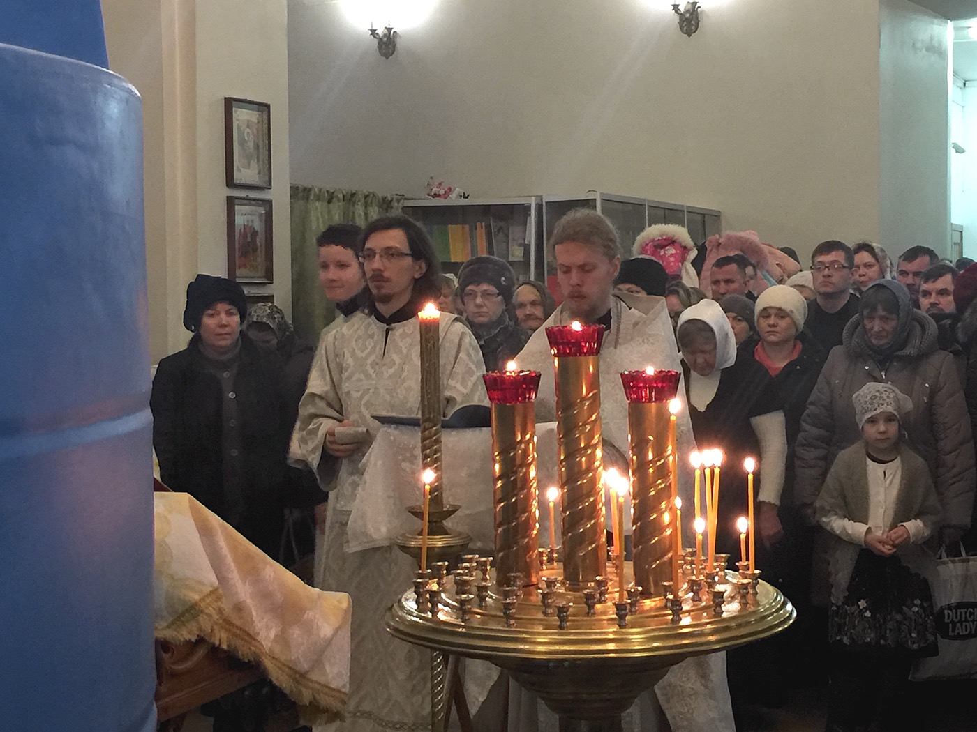 Проповедь о. Димитрия на праздник Богоявления 19 января 2020 года
